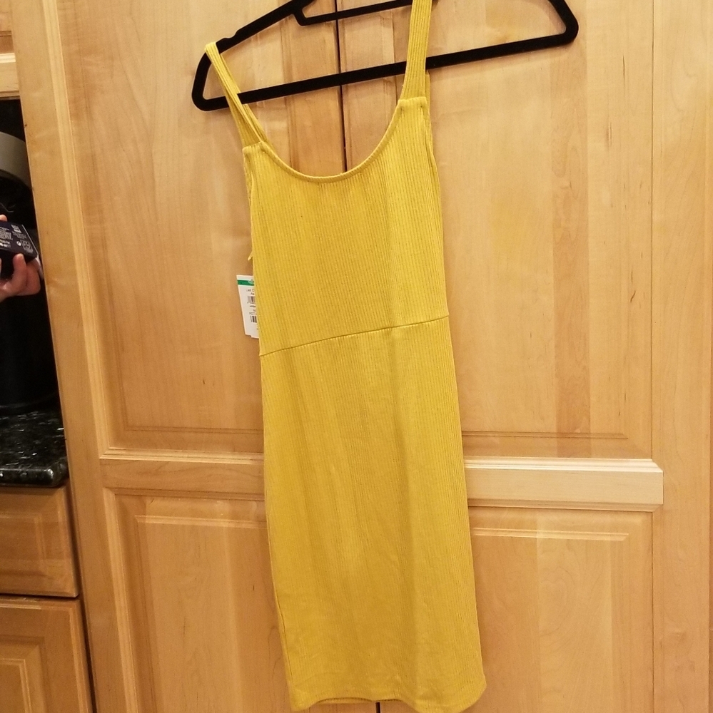Velvet Torch Ribbed Button Front Knit Mini Dress L - Picture 6 of 7